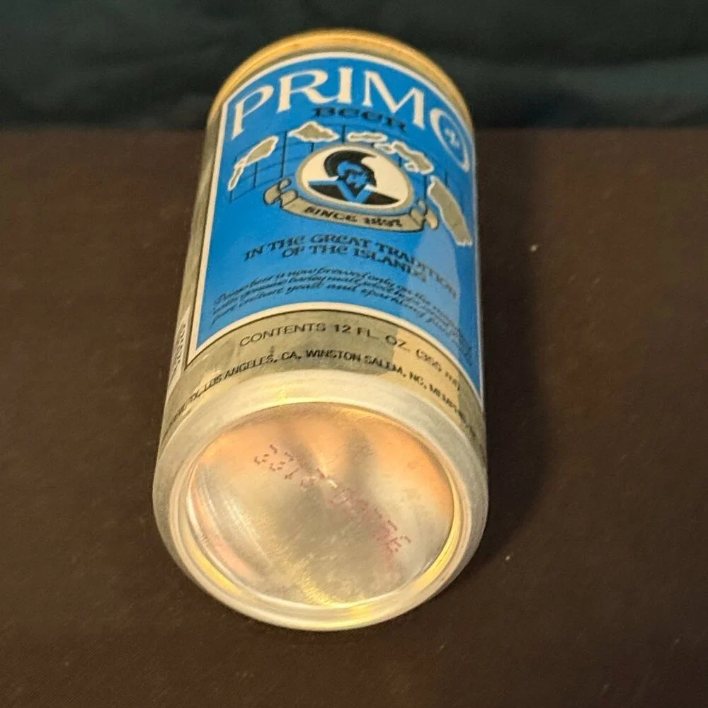 Primo Hawaiian vintage beer can